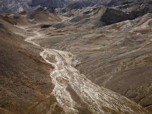 Dry Wash after Rain – Twenty Mule Team Canyon, Death Valley