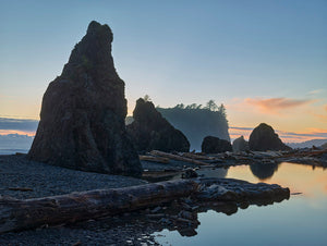 Pacific Calm – Ruby Beach at Dusk