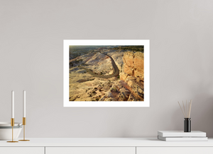 Winding Road In The Morning Light – Escalante, Utah