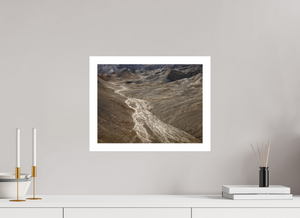 Dry Wash after Rain – Twenty Mule Team Canyon, Death Valley