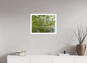 60 x 45 cm, OEFAP Canson Baryt Mittlerer Gosausee | Gosau, Salzkammergut, Österreich