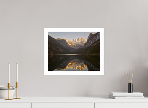 40 x 30 cm, OEFAP Canson Baryt Dachstein Reflection – Gosausee, Austria