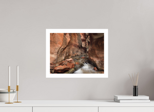 40 x 30 cm, OEFAP Canson Baryt Whispering Canyon – Kanarra Falls, Utah