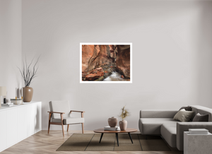 120 x 90 cm, LEGP Canson matt Whispering Canyon – Kanarra Falls, Utah